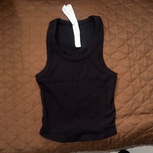 ALO Yoga Black Tank Top